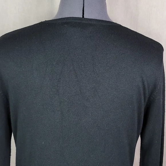 CHARLIE PAIGE Pink and Black Geometric Sweater Dress Size SP - Picture 5 of 8